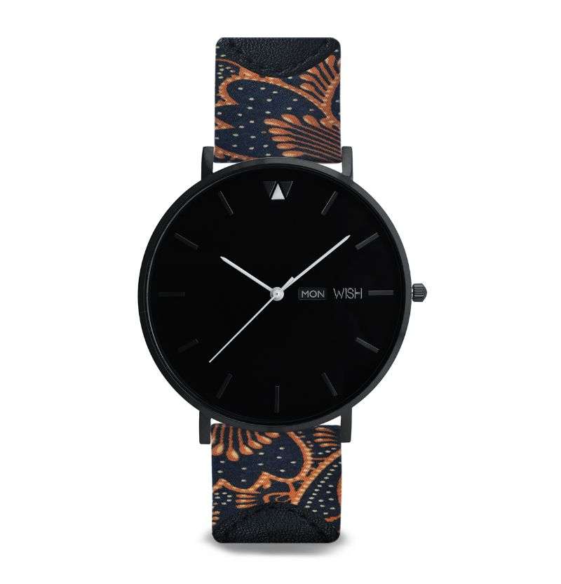 WISH W3003M/05A JAM TANGAN BATIK