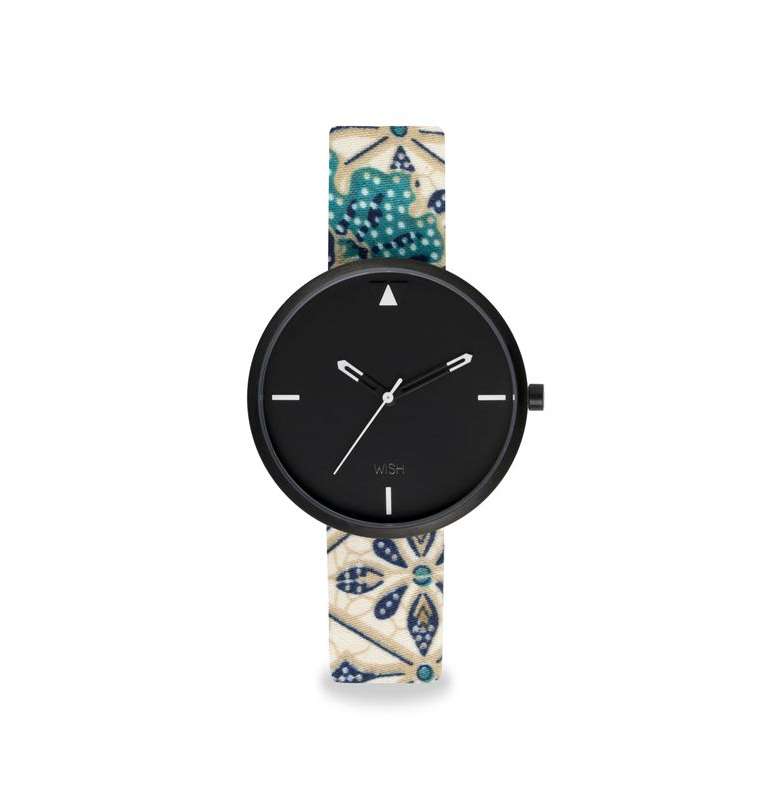 WISH W2002L/06B JAM TANGAN BATIK