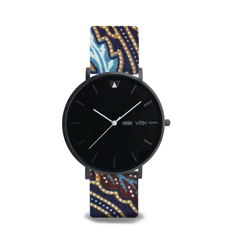 WISH W3003L/12B JAM TANGAN BATIK
